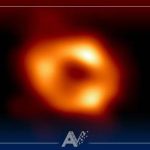 Así es la primera imagen del agujero negro que está en el corazón de nuestra galaxia
