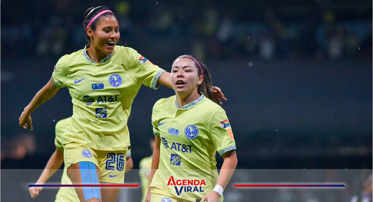 Las Campeonas De La Liga Mx Femenil Son Las Águilas Del América Por