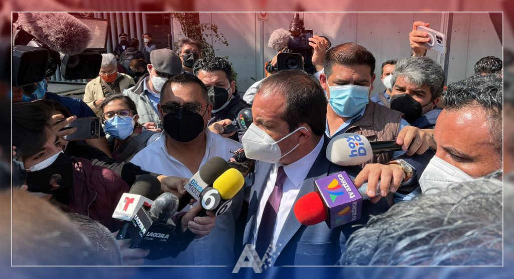 Cuauhtémoc Blanco acude a poner denuncia a la SEIDO
