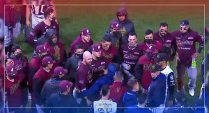 Pelea entre Tomateros y Algodoneros en las Semifinales LMP