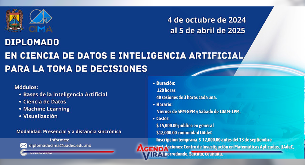Forma Parte del Diplomado en Ciencia de Datos e Inteligencia Artificial ...