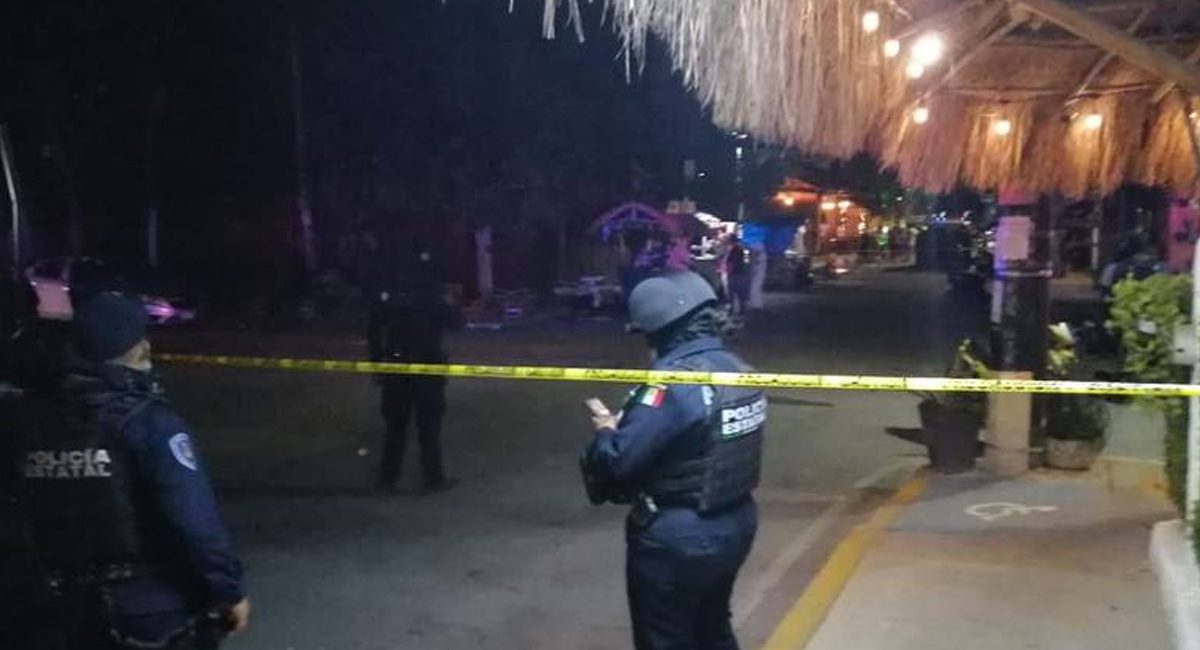 Ataque a balazos en Tulum, Quintana Roo