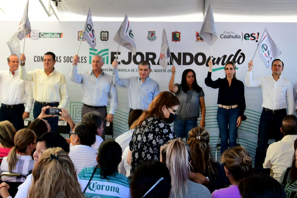 Puesta en marcha de la segunda etapa del programa Mejora Coahuila