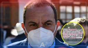 Narcomanta contra Cuauhtémoc Blanco